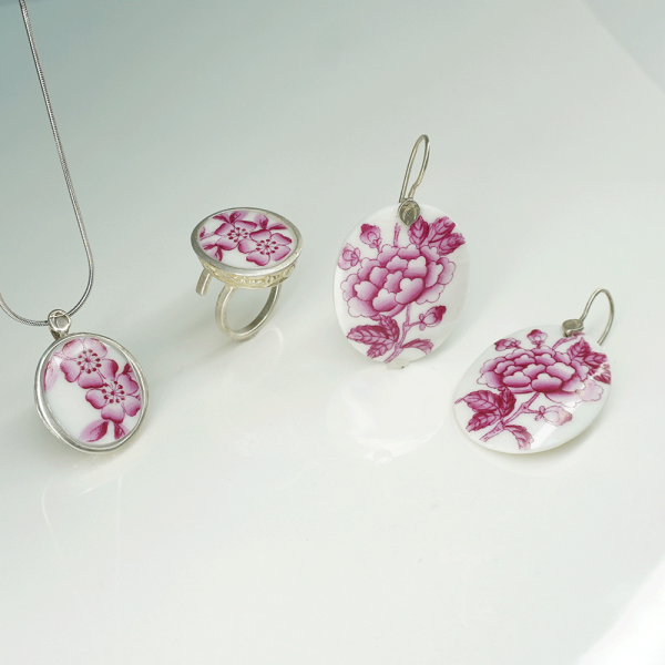 Vidám napok, Apponyi mintás antik Herendi porcelánból teljes szett - Image 2