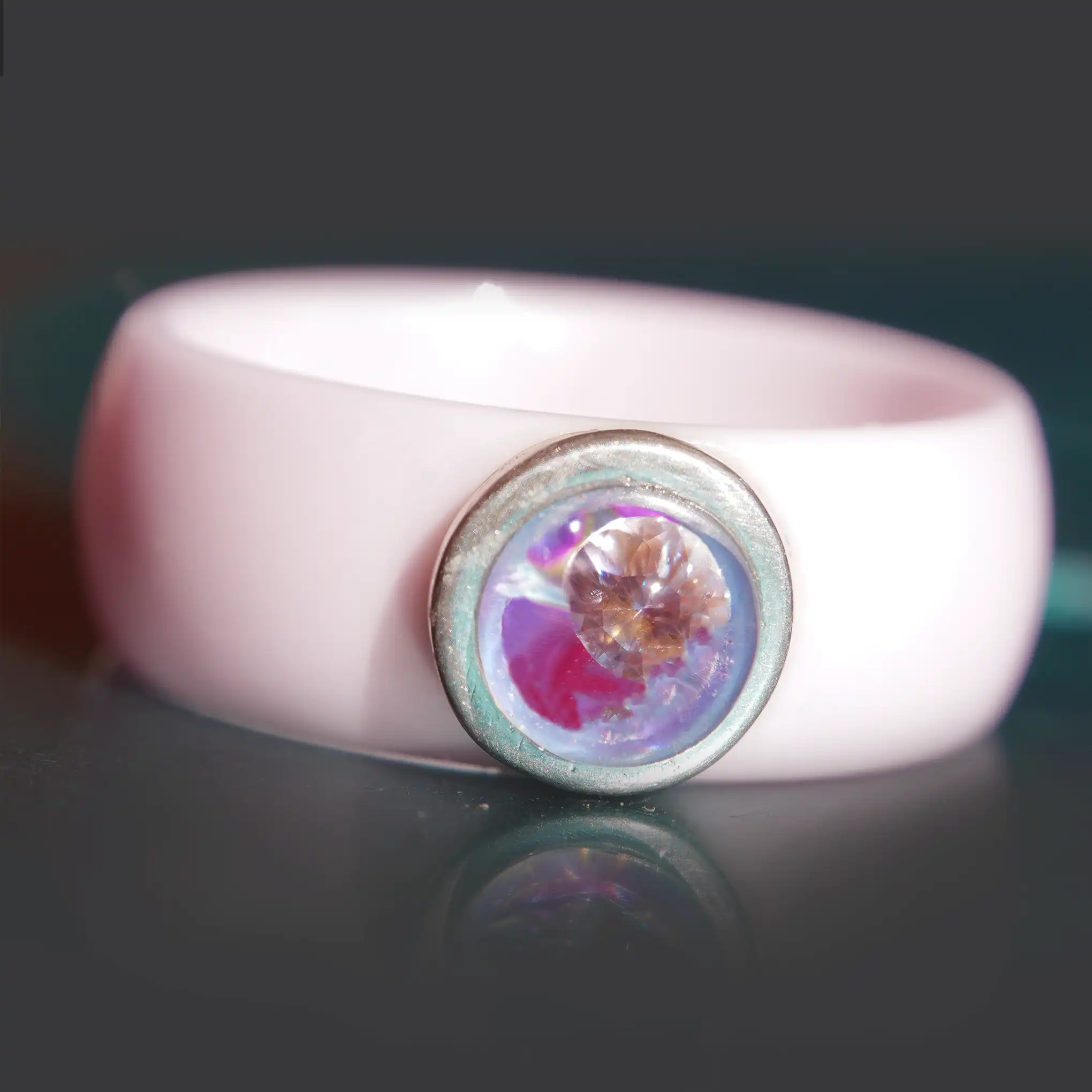 magma gyémánttal rózsaszín